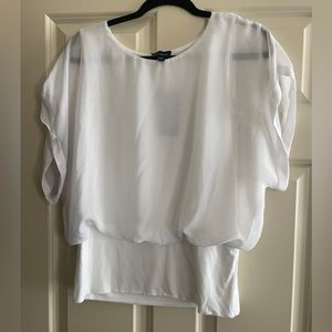 The Limited Small White Blouse Top Shirt